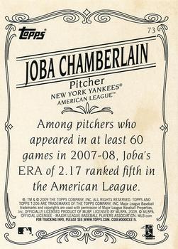 2009 Topps 206 - Bronze #73 Joba Chamberlain Back