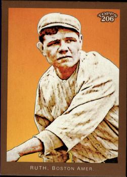2009 Topps 206 - Bronze #287 Babe Ruth Front