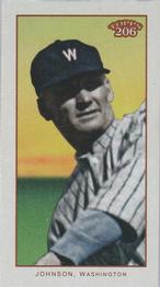 2009 Topps 206 - Mini Cycle #49 Walter Johnson Front