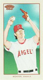 2009 Topps 206 - Mini Cycle #267 Jered Weaver Front