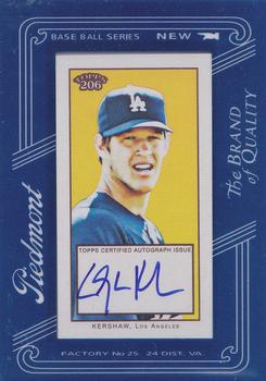 2009 Topps 206 - Mini Framed Autograph #FMA-22 Clayton Kershaw Front