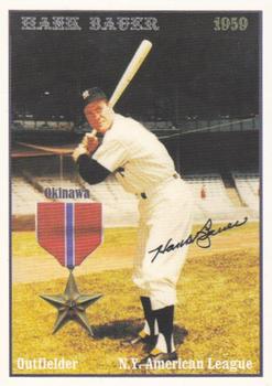 1985-05 Miller Press Baseball Goes to War Series (unlicensed) #4 Hank Bauer Front