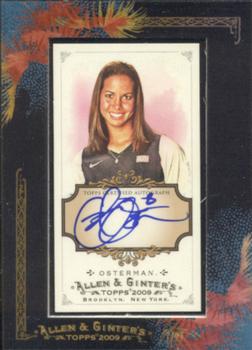 2009 Topps Allen & Ginter - Autographs #AGA-CO Cat Osterman Front