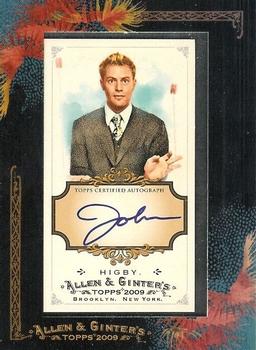 2009 Topps Allen & Ginter - Autographs #AGA-JH John Higby Front