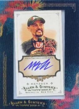 2009 Topps Allen & Ginter - Autographs #AGA-MM Mike Metzger Front