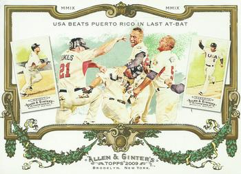 2009 Topps Allen & Ginter - Cabinet Boxloaders #CB3 David Wright / Brian Roberts Front