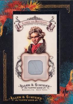 2009 Topps Allen & Ginter - DNA Relics #DNA-LB Ludwig van Beethoven Front