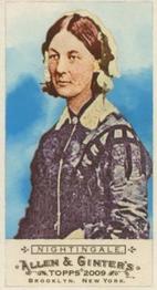 2009 Topps Allen & Ginter - Mini A & G Back #33 Florence Nightingale Front