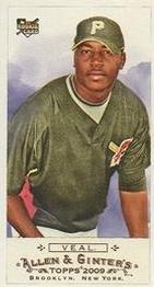 2009 Topps Allen & Ginter - Mini A & G Back #124 Donald Veal Front