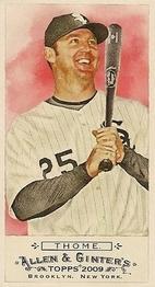 2009 Topps Allen & Ginter - Mini A & G Back #167 Jim Thome Front