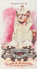 2009 Topps Allen & Ginter - Mini Creatures of Legend, Myth and Terror #LMT8 Sphinx Front