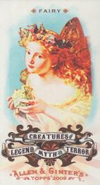 2009 Topps Allen & Ginter - Mini Creatures of Legend, Myth and Terror #LMT19 Fairy Front