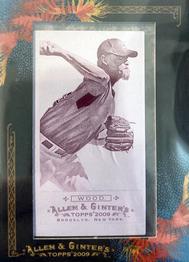 2009 Topps Allen & Ginter - Mini Framed Printing Plates Magenta #277 Kerry Wood Front