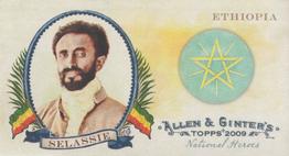 2009 Topps Allen & Ginter - Mini National Heroes #NH2 Haile Selassie I Front
