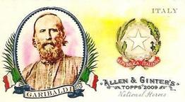 2009 Topps Allen & Ginter - Mini National Heroes #NH6 Giuseppe Garibaldi Front