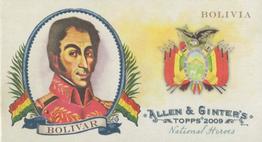 2009 Topps Allen & Ginter - Mini National Heroes #NH11 Simon Bolivar Front