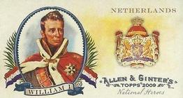 2009 Topps Allen & Ginter - Mini National Heroes #NH17 William I Front