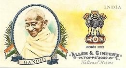 2009 Topps Allen & Ginter - Mini National Heroes #NH10 Mohandas Gandhi Front