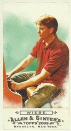 2009 Topps Allen & Ginter - Mini No Card Number #NNO Steve Wiebe Front
