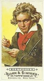 2009 Topps Allen & Ginter - Mini No Card Number #NNO Ludwig van Beethoven Front