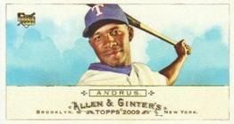 2009 Topps Allen & Ginter - Mini No Card Number #NNO Elvis Andrus Front