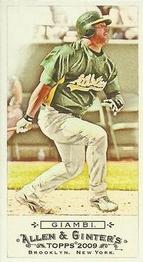 2009 Topps Allen & Ginter - Mini No Card Number #NNO Jason Giambi Front