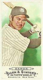 2009 Topps Allen & Ginter - Mini No Card Number #NNO Johnny Damon Front