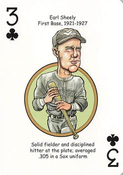 2020 Hero Decks Chicago White Sox South Side Edition Baseball Heroes Playing Cards #3♣ Earl Sheely Front