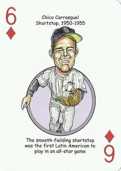 2020 Hero Decks Chicago White Sox South Side Edition Baseball Heroes Playing Cards #6♦ Chico Carrasquel Front