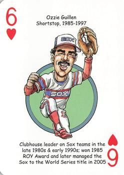 2020 Hero Decks Chicago White Sox South Side Edition Baseball Heroes Playing Cards #6♥ Ozzie Guillen Front