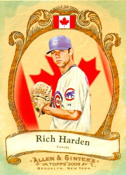2009 Topps Allen & Ginter - National Pride #NP32 Rich Harden Front