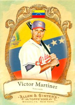 2009 Topps Allen & Ginter - National Pride #NP57 Victor Martinez Front