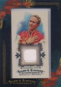 2009 Topps Allen & Ginter - Relics #AGR-AT Anna Tunnicliffe Front