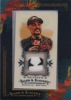 2009 Topps Allen & Ginter - Relics #AGR-MME Mike Metzger Front