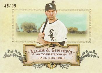 2009 Topps Allen & Ginter - Rip Cards #RC4 Paul Konerko Front