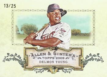 2009 Topps Allen & Ginter - Rip Cards #RC36 Delmon Young Front