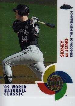2009 Topps Chrome - World Baseball Classic #W64 Sidney de Jong Front