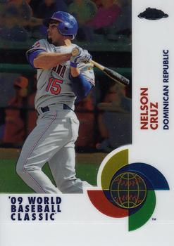 2009 Topps Chrome - World Baseball Classic #W84 Nelson Cruz Front