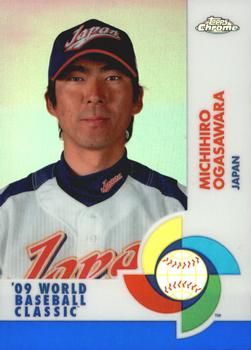 2009 Topps Chrome - World Baseball Classic Blue Refractors #W28 Michihiro Ogasawara Front