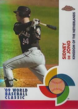 2009 Topps Chrome - World Baseball Classic Red Refractors #W64 Sidney de Jong Front
