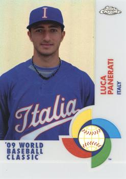 2009 Topps Chrome - World Baseball Classic Refractors #W32 Luca Panerati Front