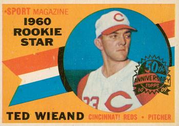 2009 Topps Heritage - 50th Anniversary Buybacks #146 Ted Wieand Front