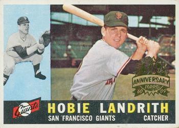 2009 Topps Heritage - 50th Anniversary Buybacks #42 Hobie Landrith Front