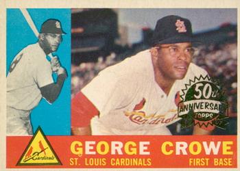 2009 Topps Heritage - 50th Anniversary Buybacks #419 George Crowe Front