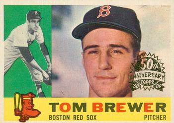 2009 Topps Heritage - 50th Anniversary Buybacks #439 Tom Brewer Front