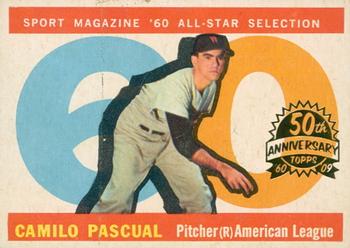 2009 Topps Heritage - 50th Anniversary Buybacks #569 Camilo Pascual Front