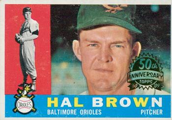 2009 Topps Heritage - 50th Anniversary Buybacks #89 Hal Brown Front