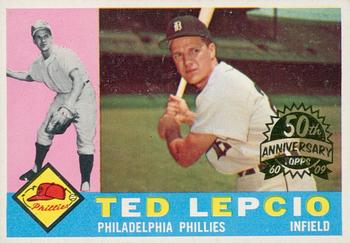 2009 Topps Heritage - 50th Anniversary Buybacks #97 Ted Lepcio Front