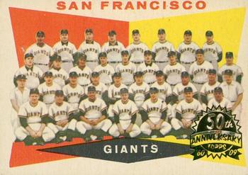 2009 Topps Heritage - 50th Anniversary Buybacks #151 San Francisco Giants Front