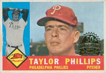 2009 Topps Heritage - 50th Anniversary Buybacks #211 Taylor Phillips Front